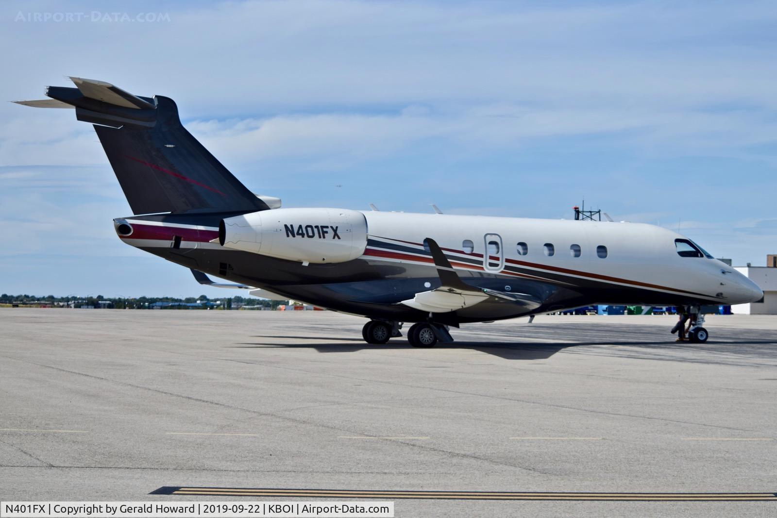 N401FX, 2015 Embraer EMB-550 Legacy 500 C/N 55000027, Parked on the north GA ramp.