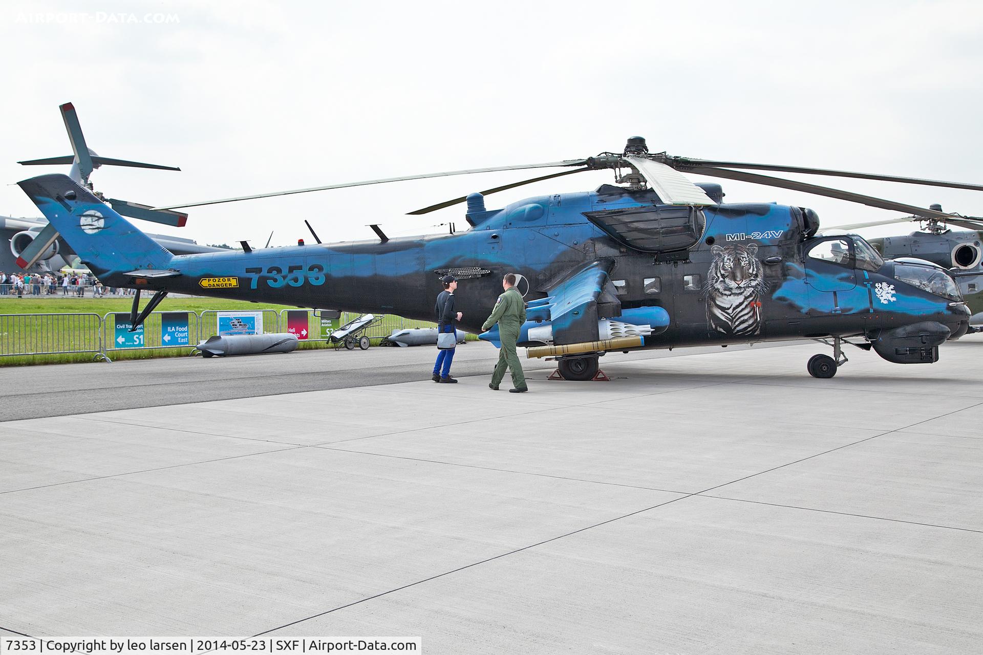 7353, Mil Mi-24V Hind E C/N 087353, Berlin Air Show 23.5.2014