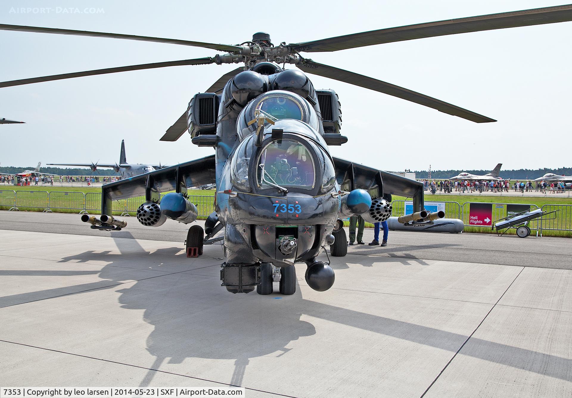 7353, Mil Mi-24V Hind E C/N 087353, Berlin Air Show 23.5.2014