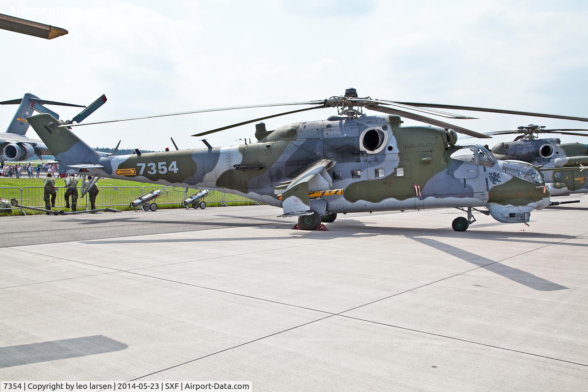7354, Mil Mi-24V Hind E C/N 087354, Berlin Air Show 23.5.2014