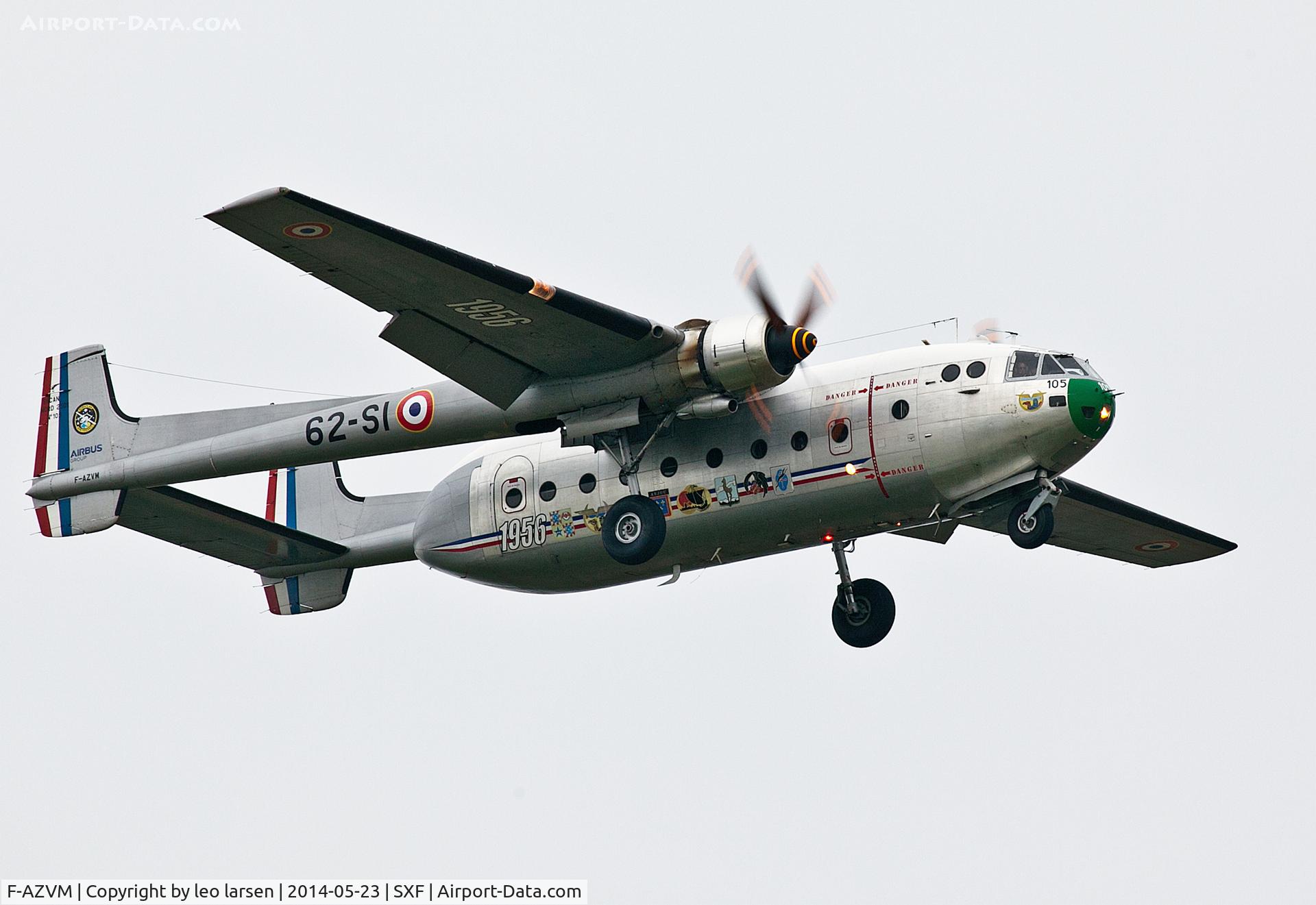 F-AZVM, 1956 Nord N-2501F Noratlas C/N 105, Berlin Air Show 23.5.2014