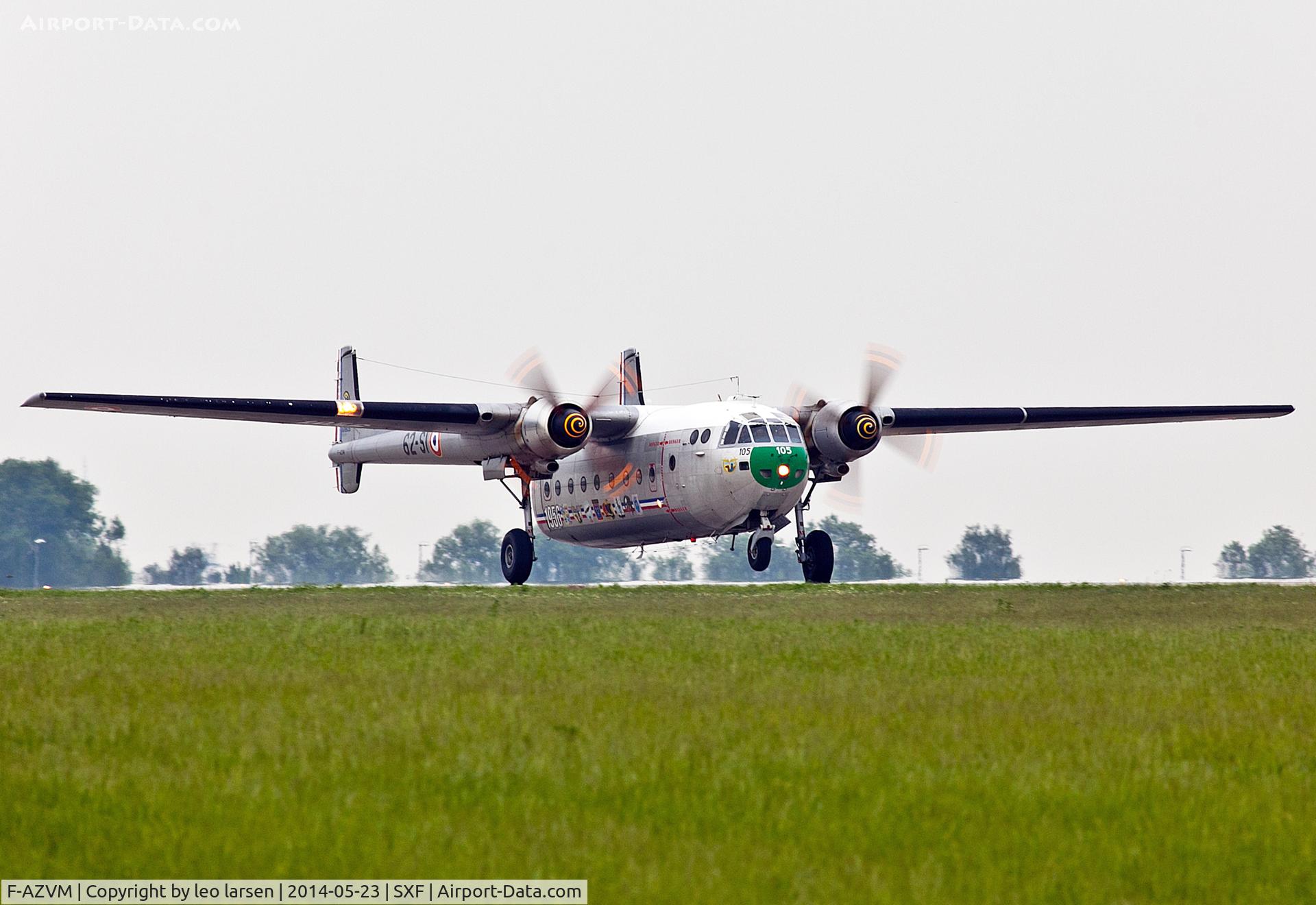 F-AZVM, 1956 Nord N-2501F Noratlas C/N 105, Berlin Air Show 23.5.2014