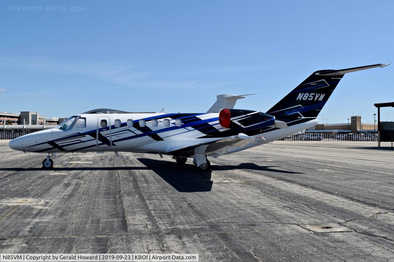 N85VM, 2016 Cessna 525B CitationJet Cj3+ C/N 525B-0491, Parked on the north GA ramp.