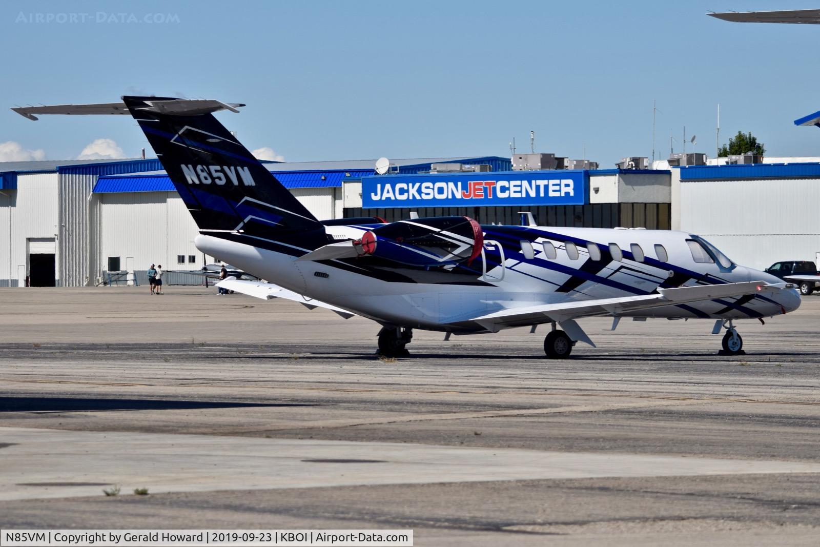 N85VM, 2016 Cessna 525B CitationJet Cj3+ C/N 525B-0491, Parked on the north GA ramp.