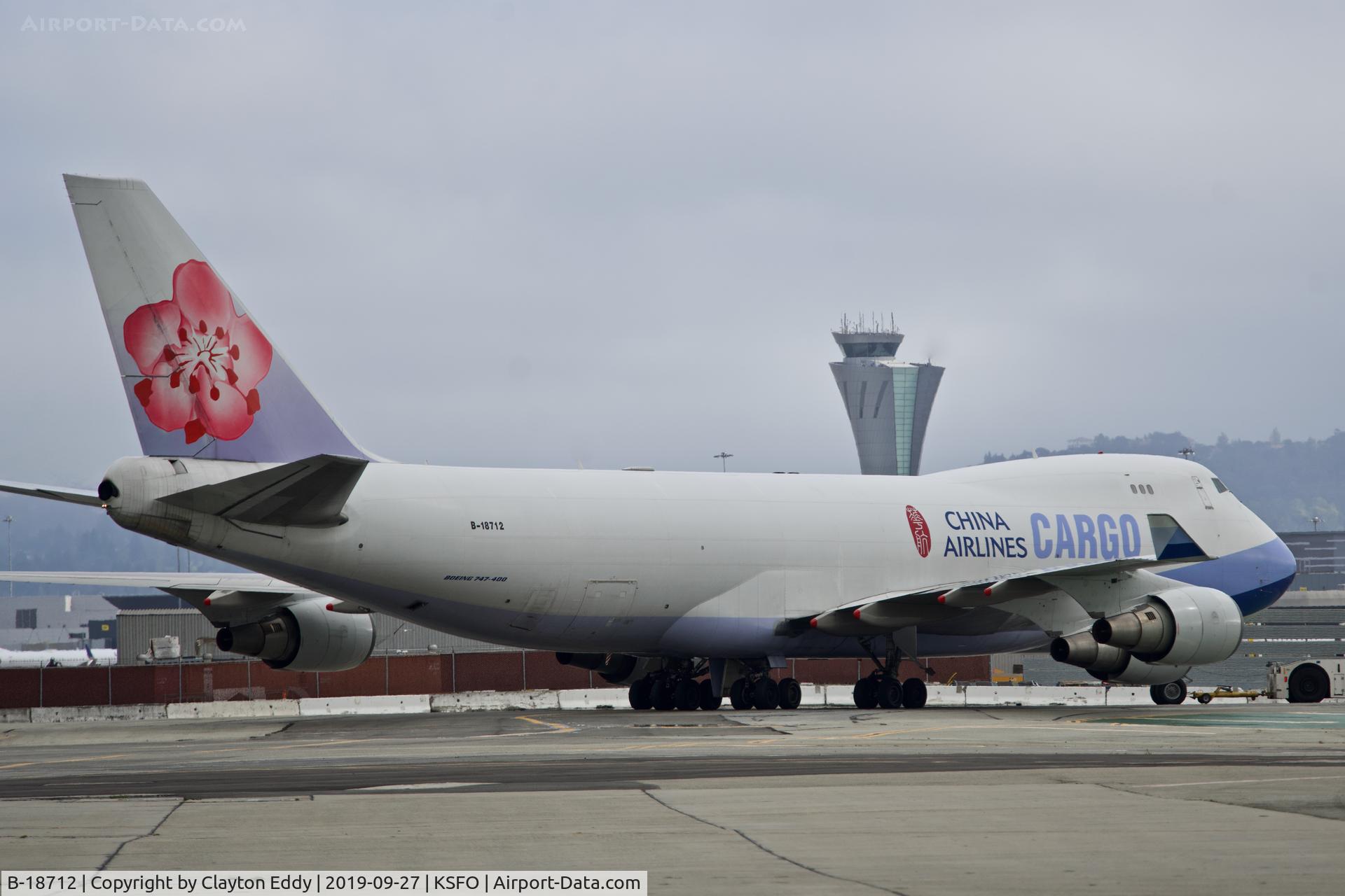 B-18712, 2003 Boeing 747-409F/SCD C/N 33729, SFO 2019.