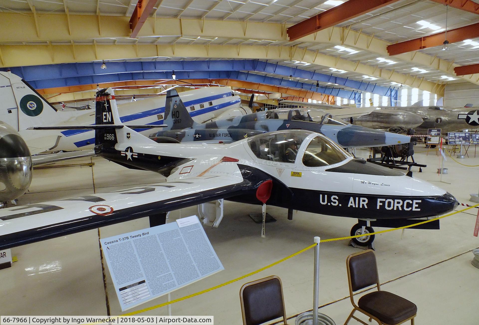66-7966, 1966 Cessna T-37B Tweety Bird C/N 40926, Cessna T-37B at the War Eagles Air Museum, Santa Teresa NM