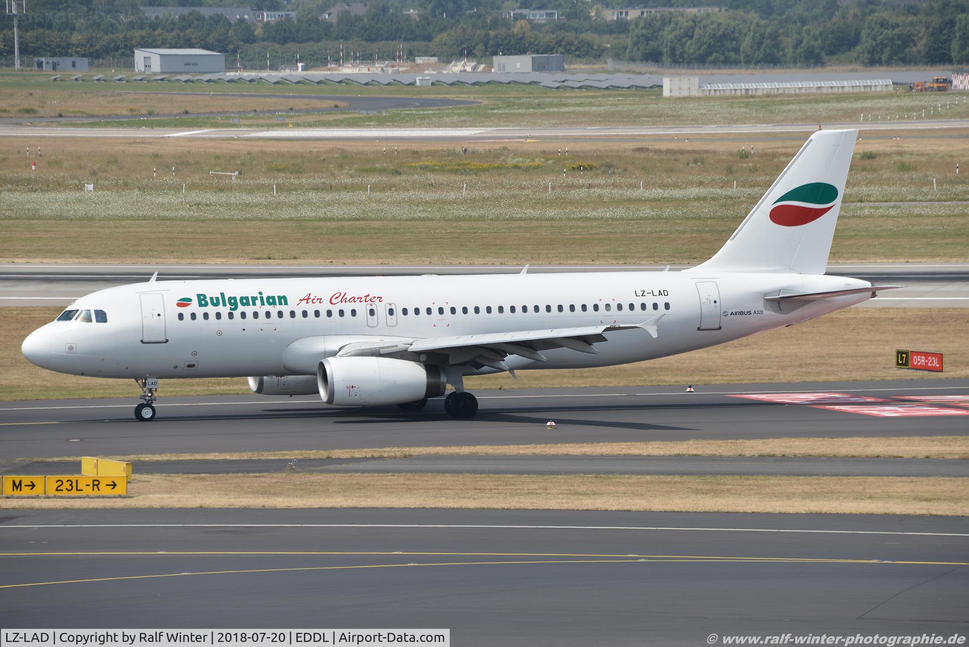 LZ-LAD, 1992 Airbus A320-231 C/N 0353, Airbus A320-231 - 1T BUC Bulgarian Air Charter - 353 - LZ-LAD - 20.07.2018 - DUS