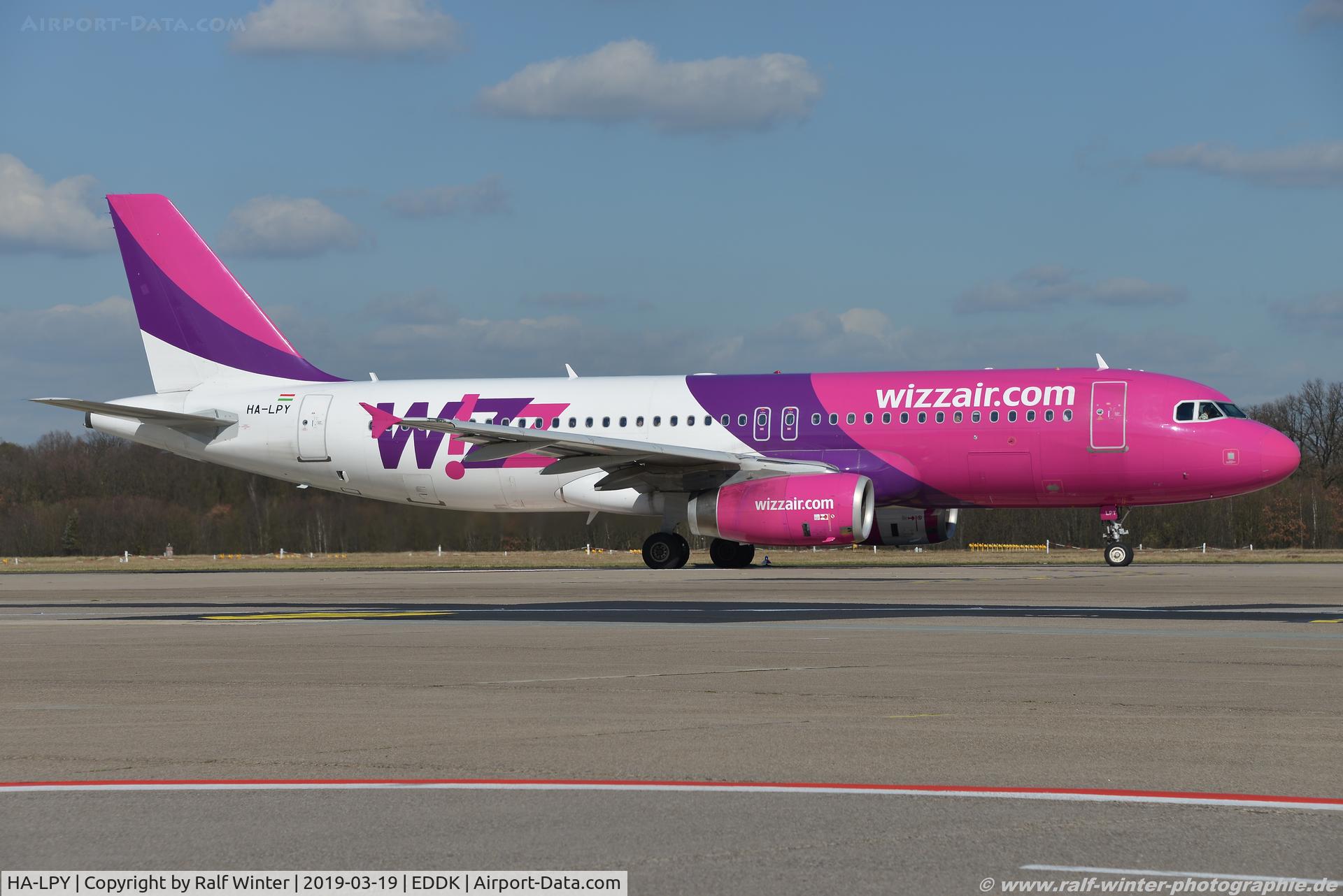 HA-LPY, 2009 Airbus A320-232 C/N 4109, Airbus A320-232 - W6 WZZ Wizz Air - 4109 - HA-LPY - 19.03.2019 - CGN