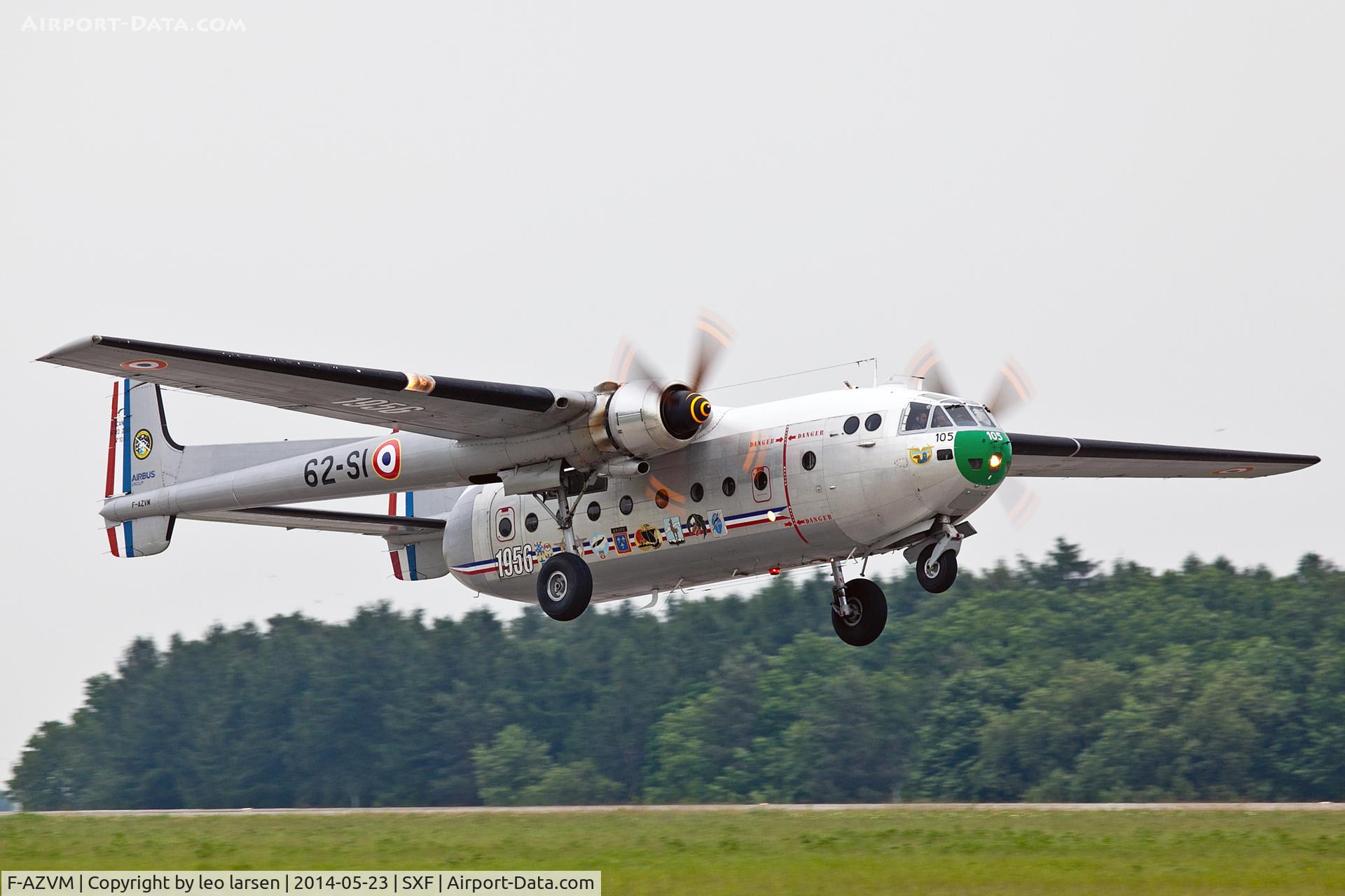 F-AZVM, 1956 Nord N-2501F Noratlas C/N 105, Berlin air show 23.5.2014