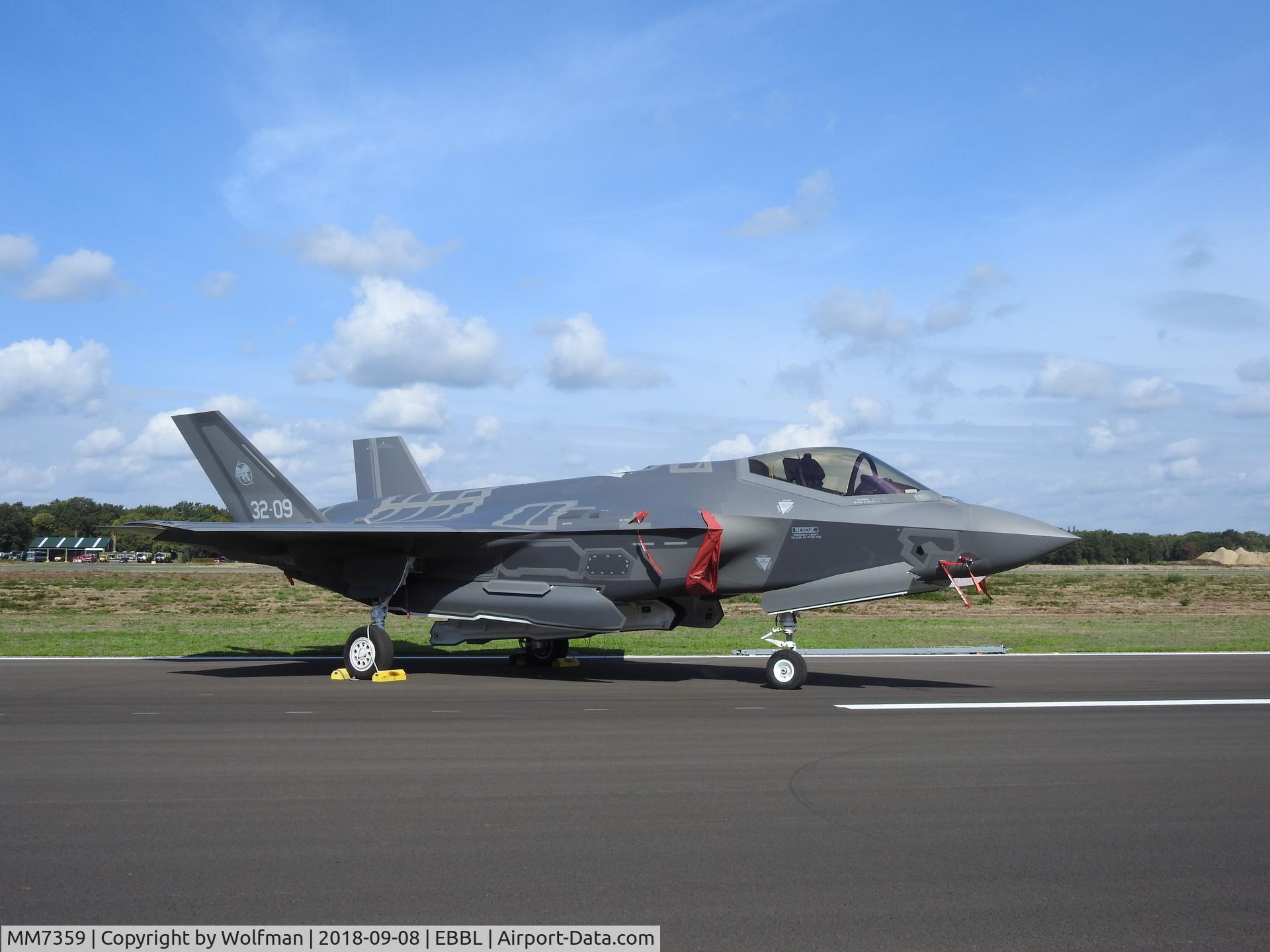 MM7359, 2017 Lockheed Martin F-35A Lightning II C/N AL-09, F-35 Italian Air Force @ Belgian Air Force Days 2018 Kleine Brogel
