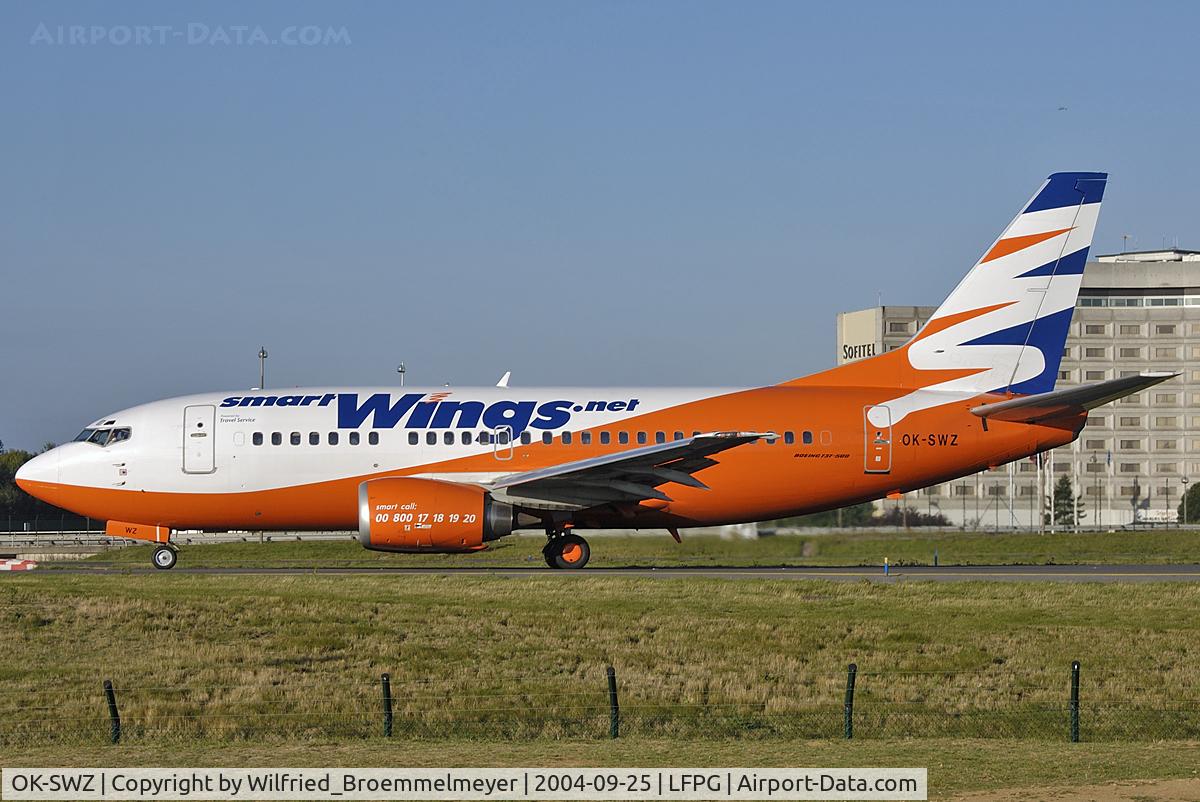 OK-SWZ, 1990 Boeing 737-530 C/N 24816, Smart Wings