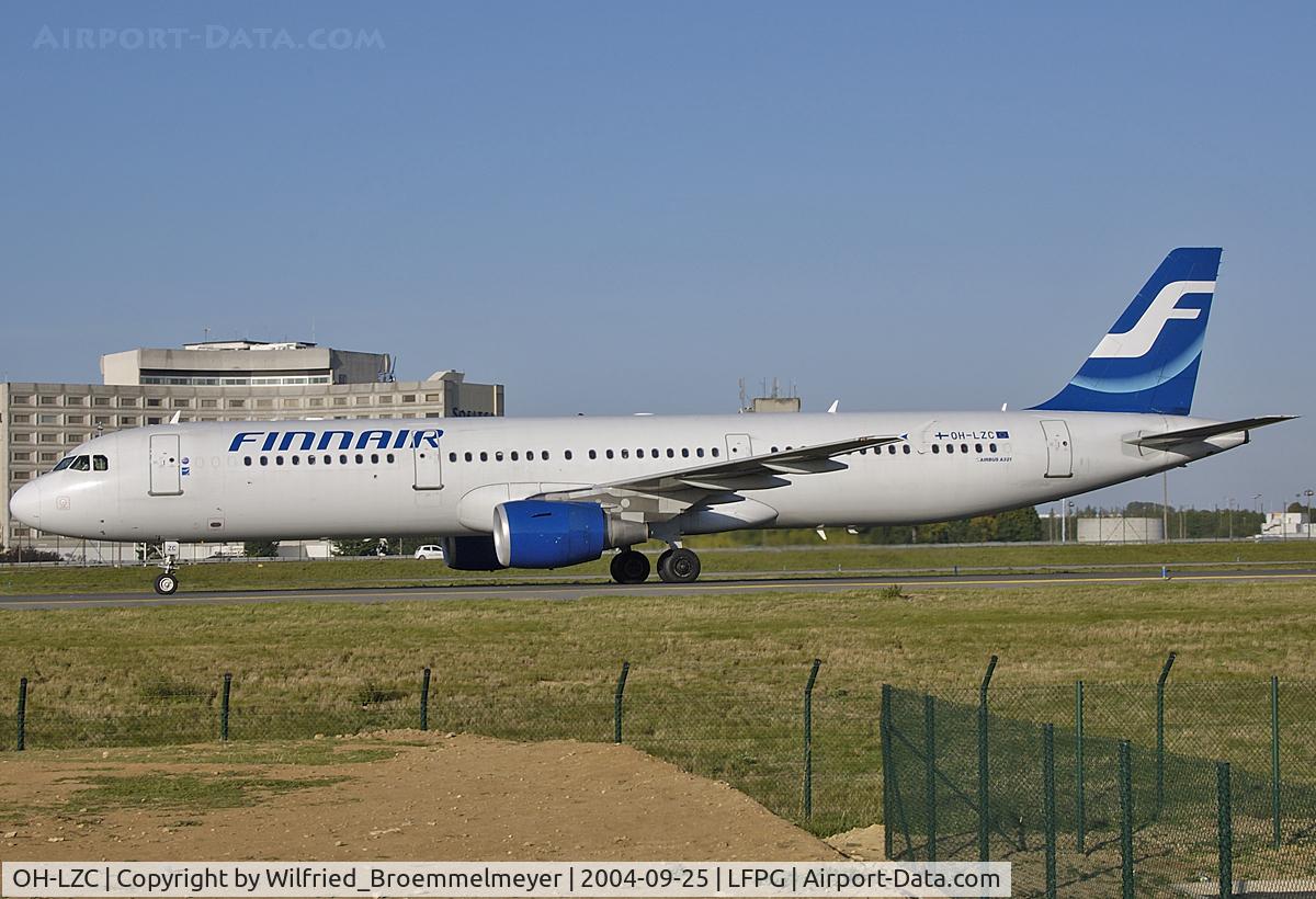 OH-LZC, 2000 Airbus A321-211 C/N 1185, Finnair