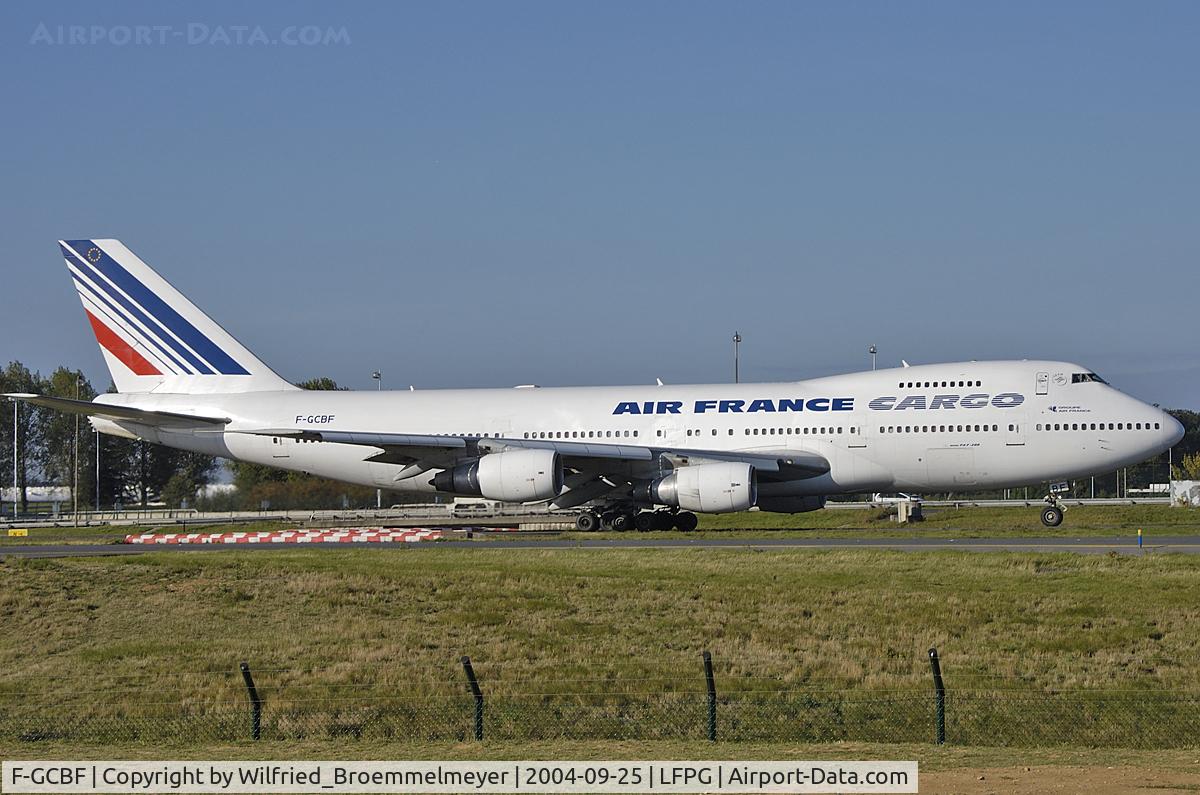 F-GCBF, 1982 Boeing 747-228B C/N 22794, Air France Cargo