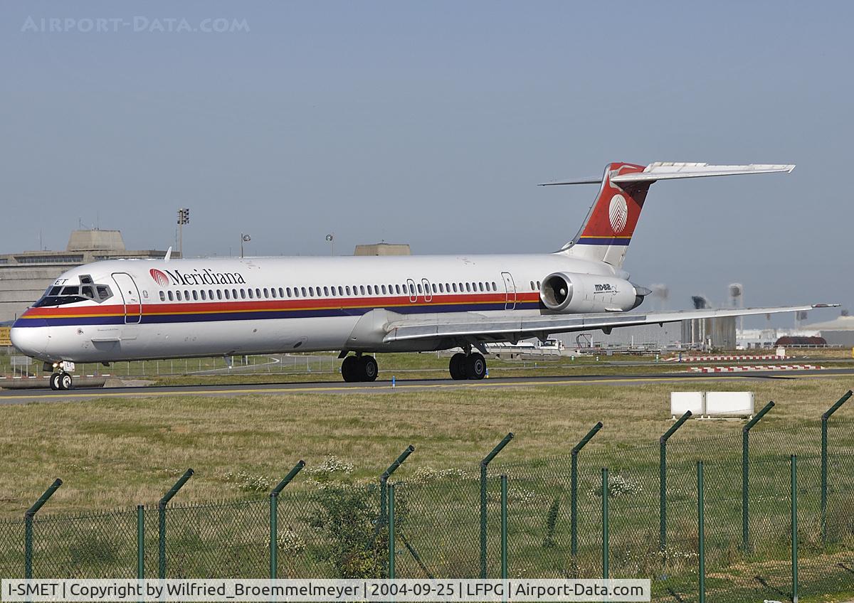I-SMET, 1987 McDonnell Douglas MD-82 (DC-9-82) C/N 49531, Meridiana
