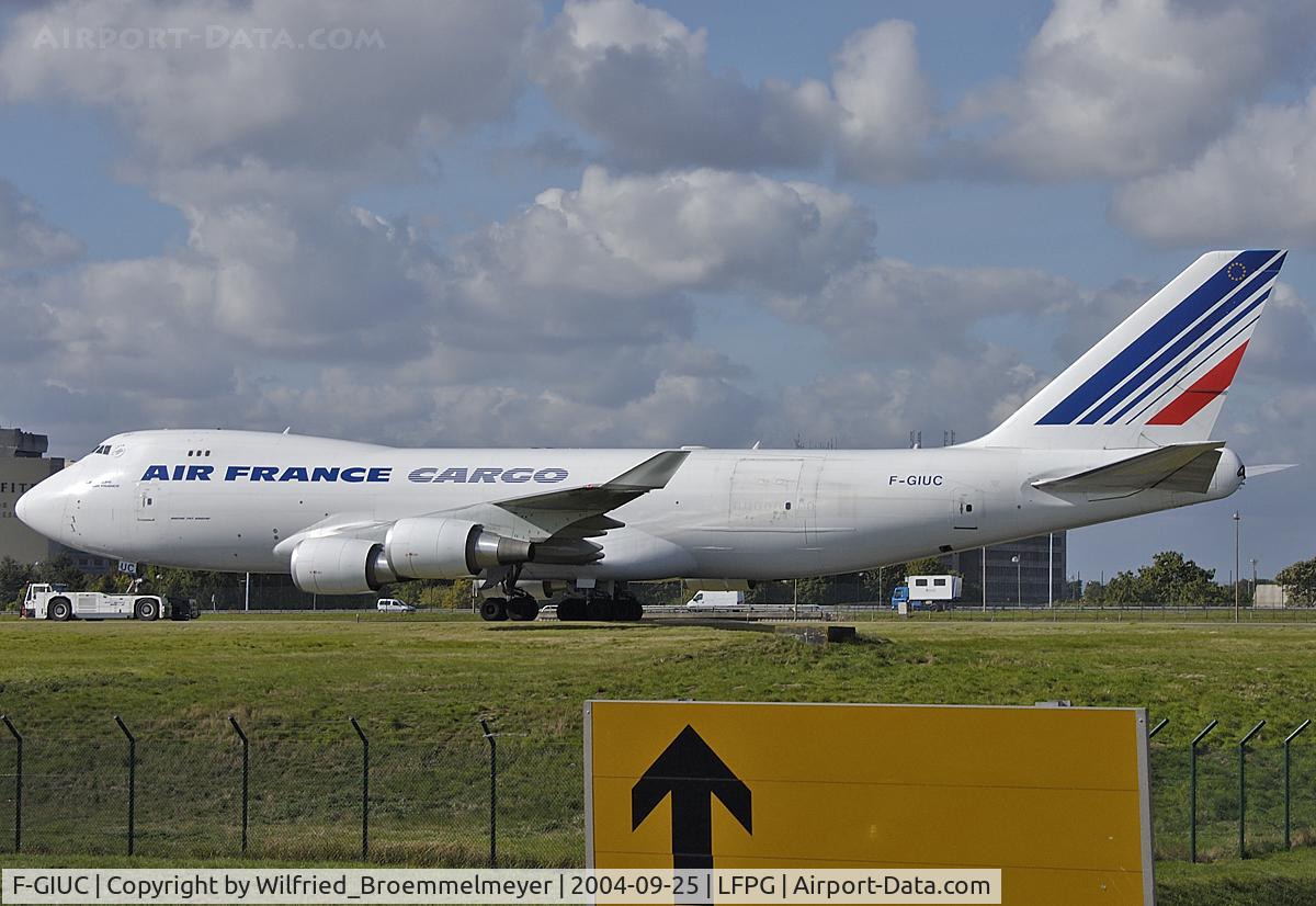 F-GIUC, 2002 Boeing 747-428F/ER/SCD C/N 32867, Air France Cargo
