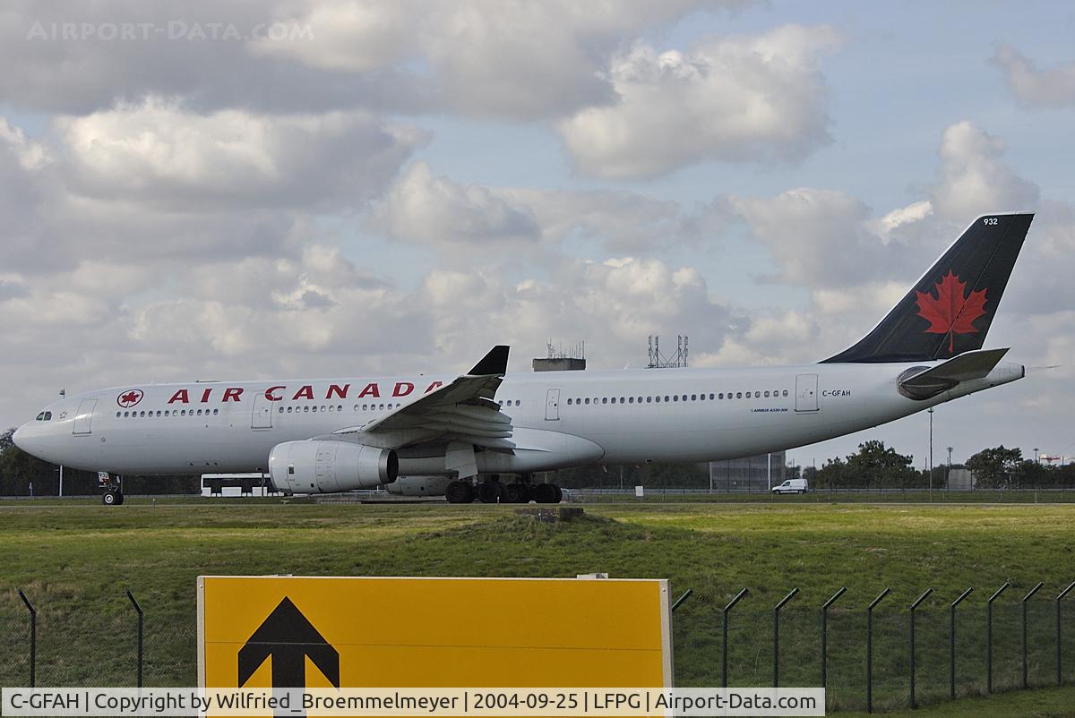 C-GFAH, 1999 Airbus A330-343 C/N 0279, Air Canada