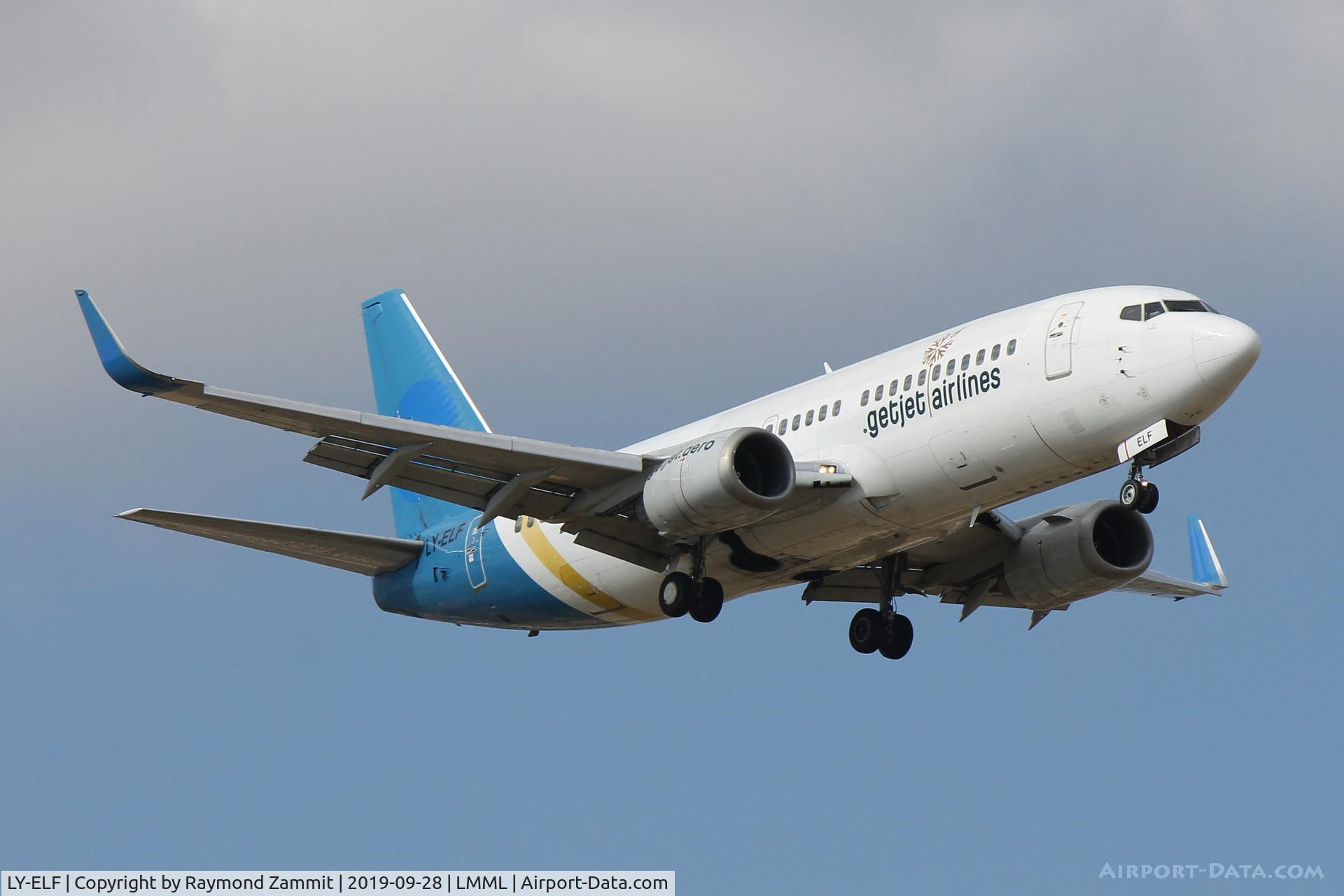 LY-ELF, 1997 Boeing 737-36N C/N 28670, B737-300 LY-ELF Getjets