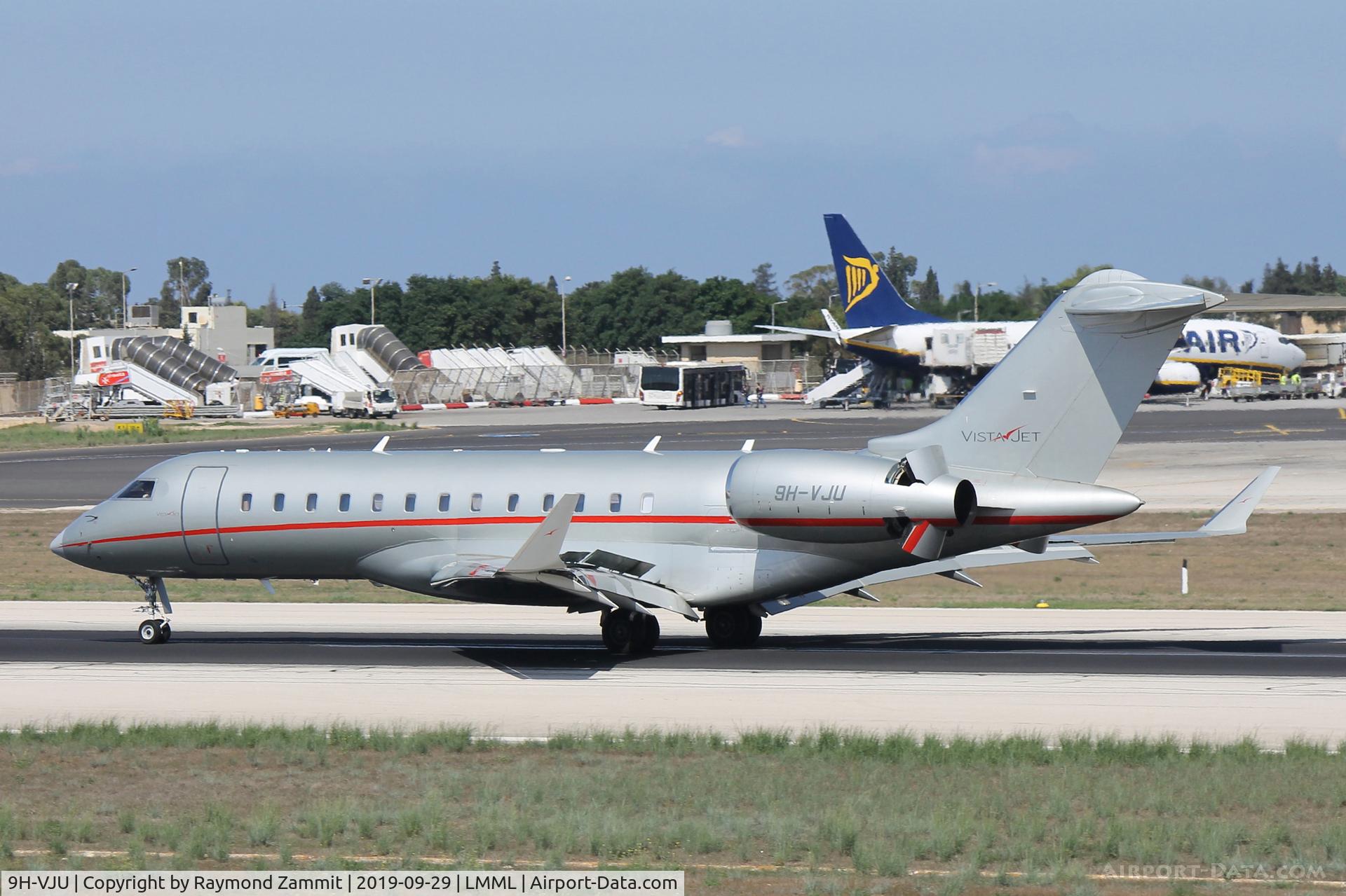 9H-VJU, 2015 Bombardier BD-700-1A10 Global 6000 C/N 9724, Bombardier BD-700 Global 6000 9H-VJU Vistajet