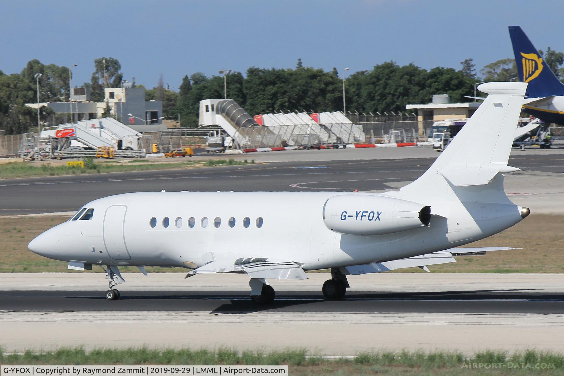 G-YFOX, 2005 Dassault Falcon 2000EX C/N 67, Dassault Falcon 2000EX G-YFOX