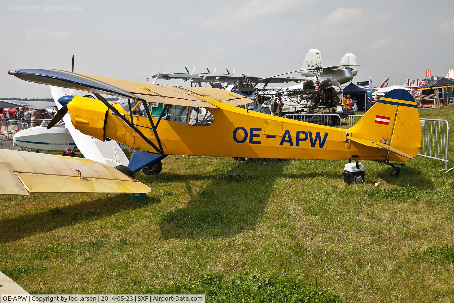 OE-APW, Piper PA-18-150 Super Cub C/N 18-8672, Berlin Air Show 23.5.2014