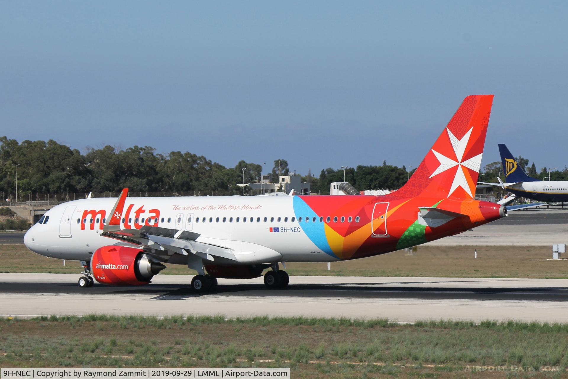 9H-NEC, 2019 Airbus A320-251N C/N 9049, A320Neo 9H-NEC Air Malta