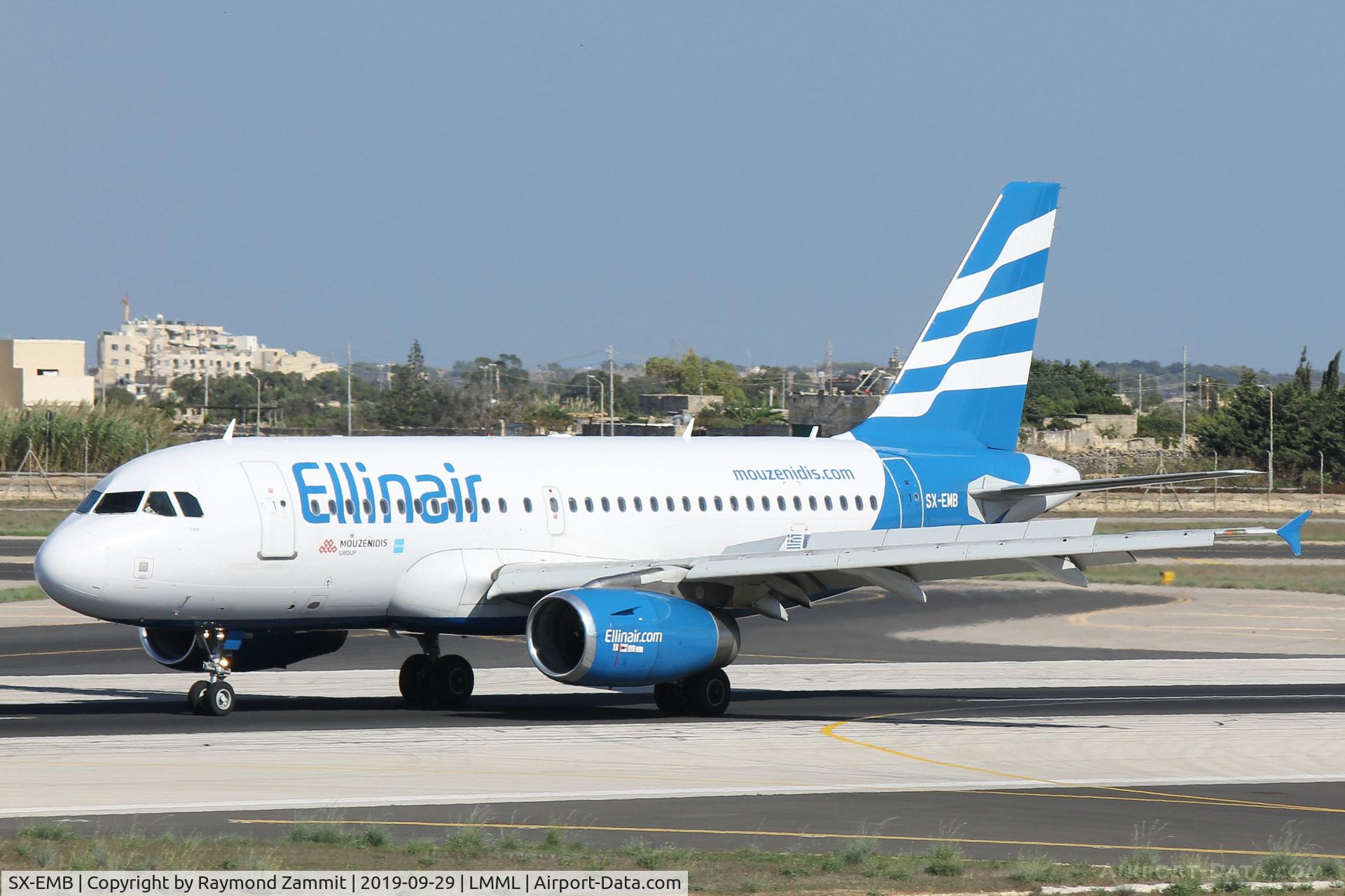 SX-EMB, 2008 Airbus A319-133 C/N 3705, A319 SX-EMB Ellinair