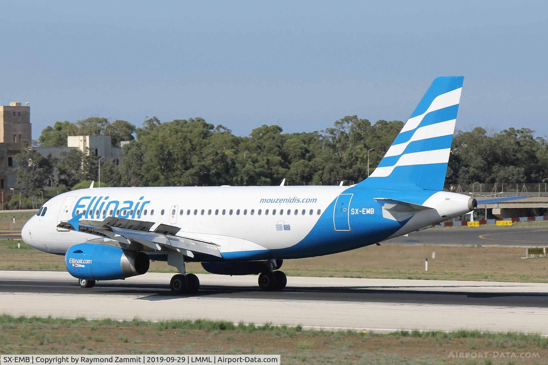 SX-EMB, 2008 Airbus A319-133 C/N 3705, A319 SX-EMB Ellinair