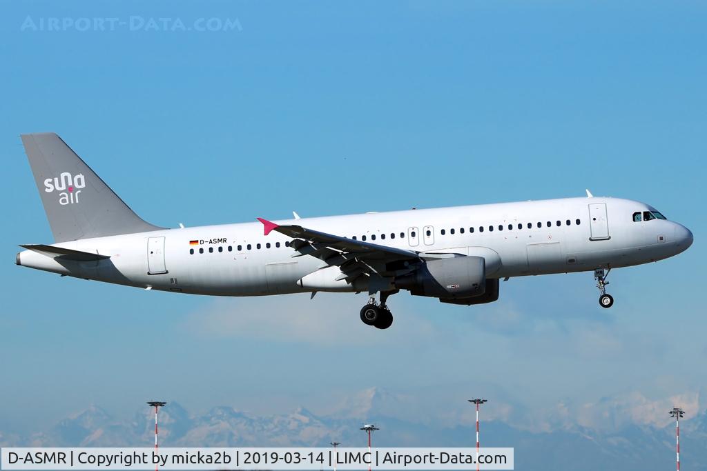 D-ASMR, 2005 Airbus A320-214 C/N 2619, Landing