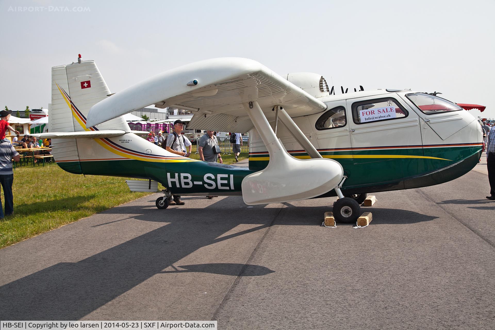 HB-SEI, 1947 Republic RC-3 Seabee C/N 936, Berlin Air Show 23.5.2014