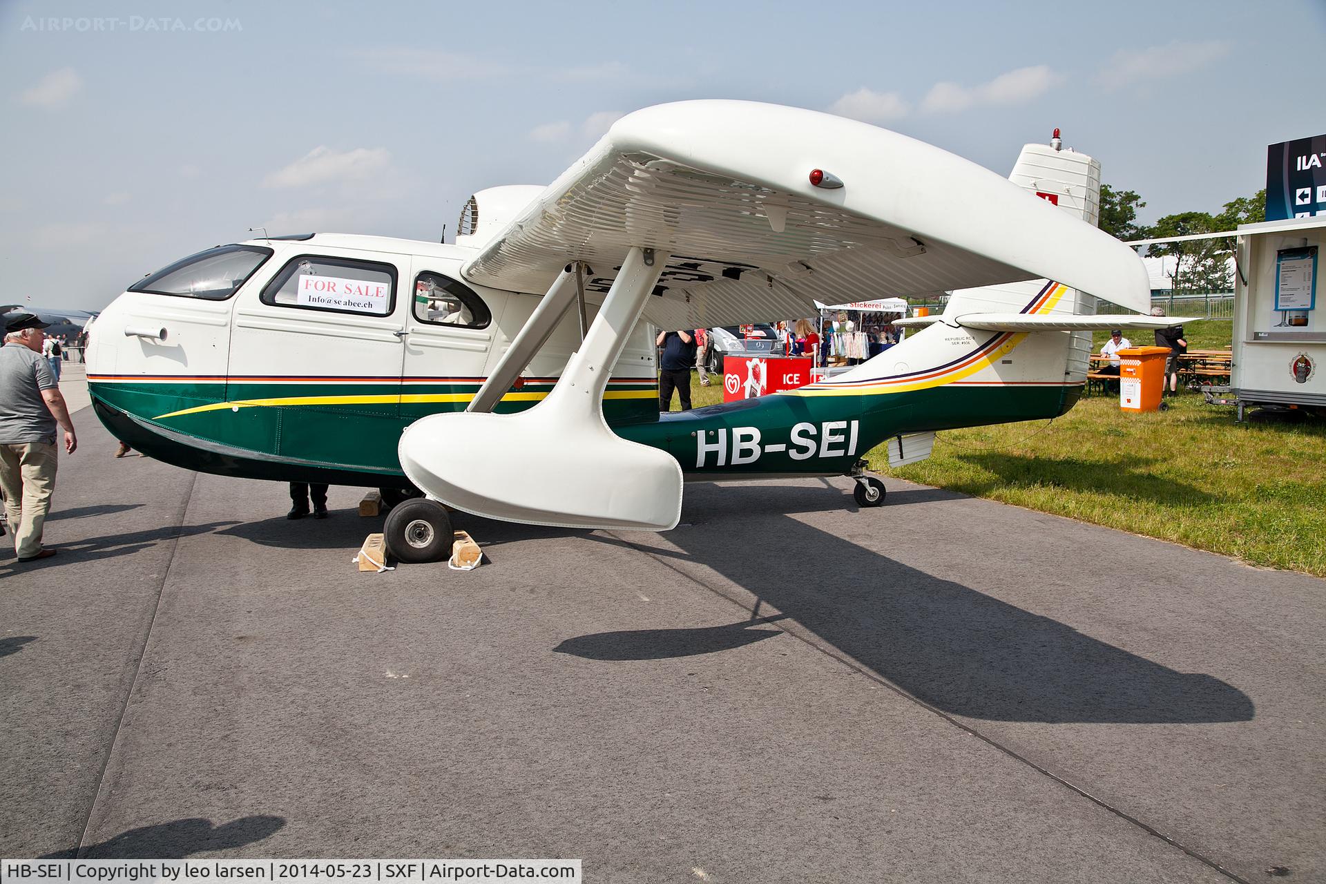 HB-SEI, 1947 Republic RC-3 Seabee C/N 936, Berlin Air Show 23.5.2014
