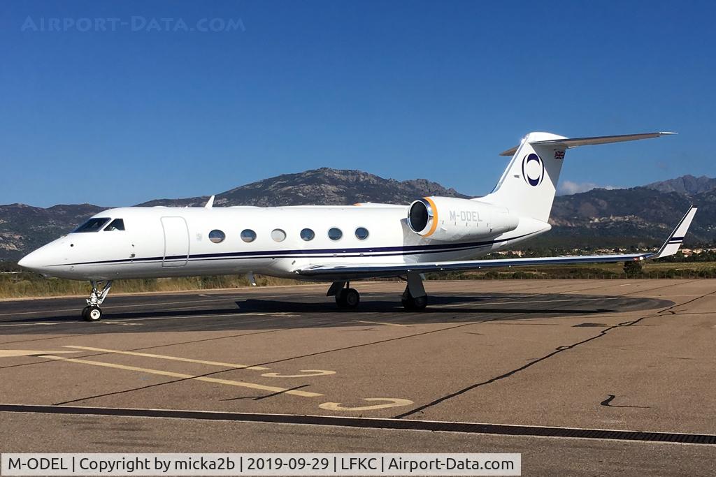 M-ODEL, 2007 Gulfstream Aerospace GIV-X (G450) C/N 4103, Parked