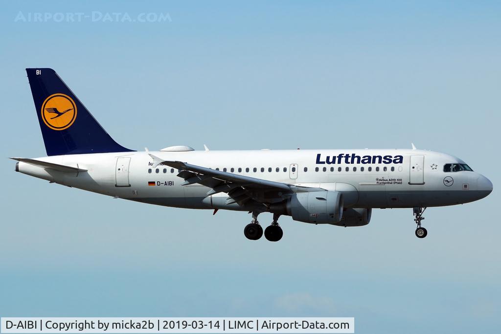 D-AIBI, 2012 Airbus A319-112 C/N 5284, Landing