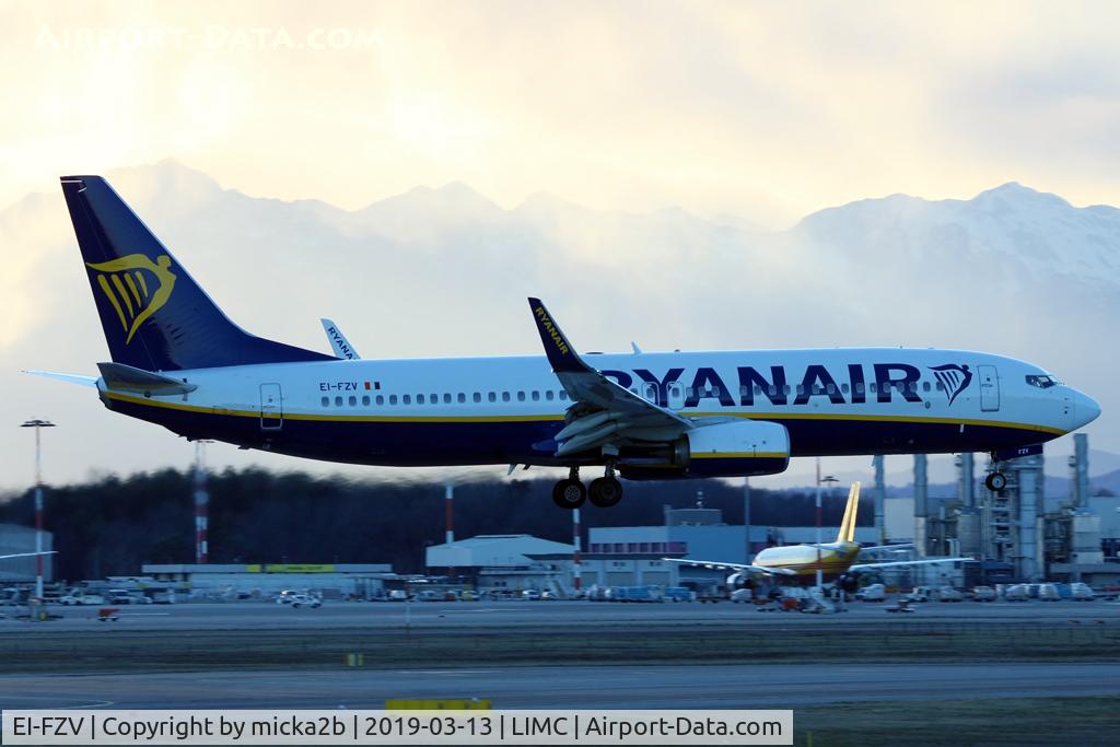 EI-FZV, 2017 Boeing 737-800 C/N 44794, Landing