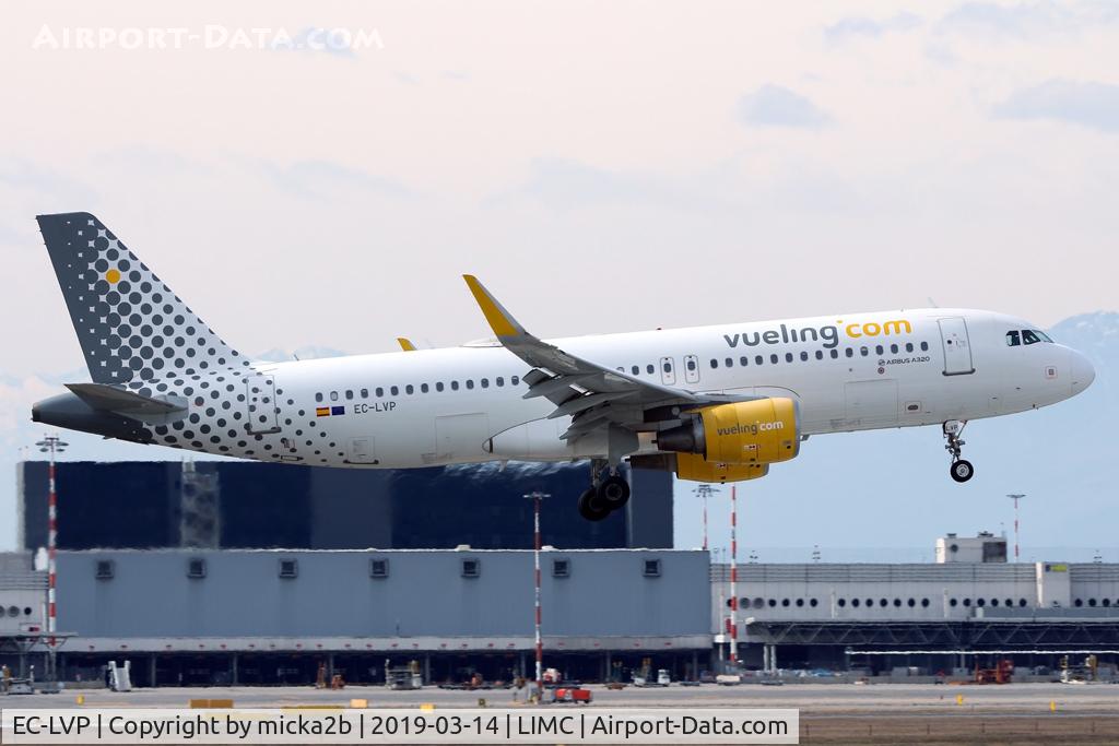 EC-LVP, 2013 Airbus A320-214 C/N 5587, Landing