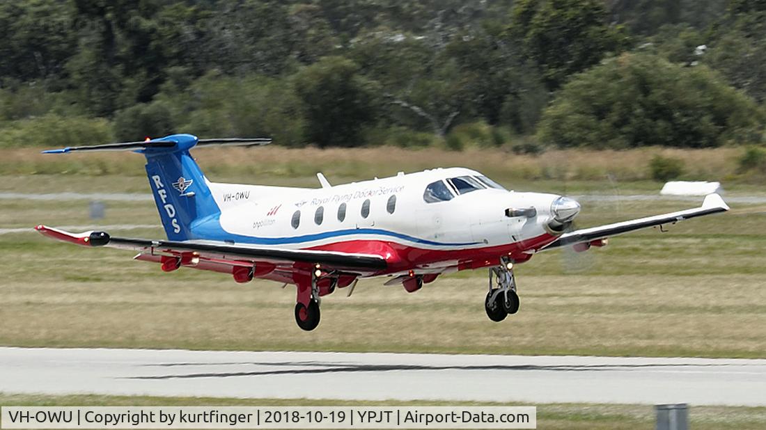VH-OWU, 2013 Pilatus PC-12/47E C/N 1433, Pilatus PC-12-47E RFDS VH-OWU YPJT 191018.