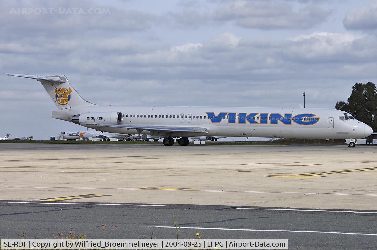 SE-RDF, 1988 McDonnell Douglas MD-83 (DC-9-83) C/N 49769, Viking Airlines