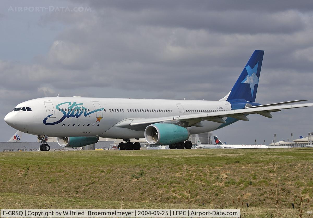 F-GRSQ, 2002 Airbus A330-243 C/N 501, Star Airlines