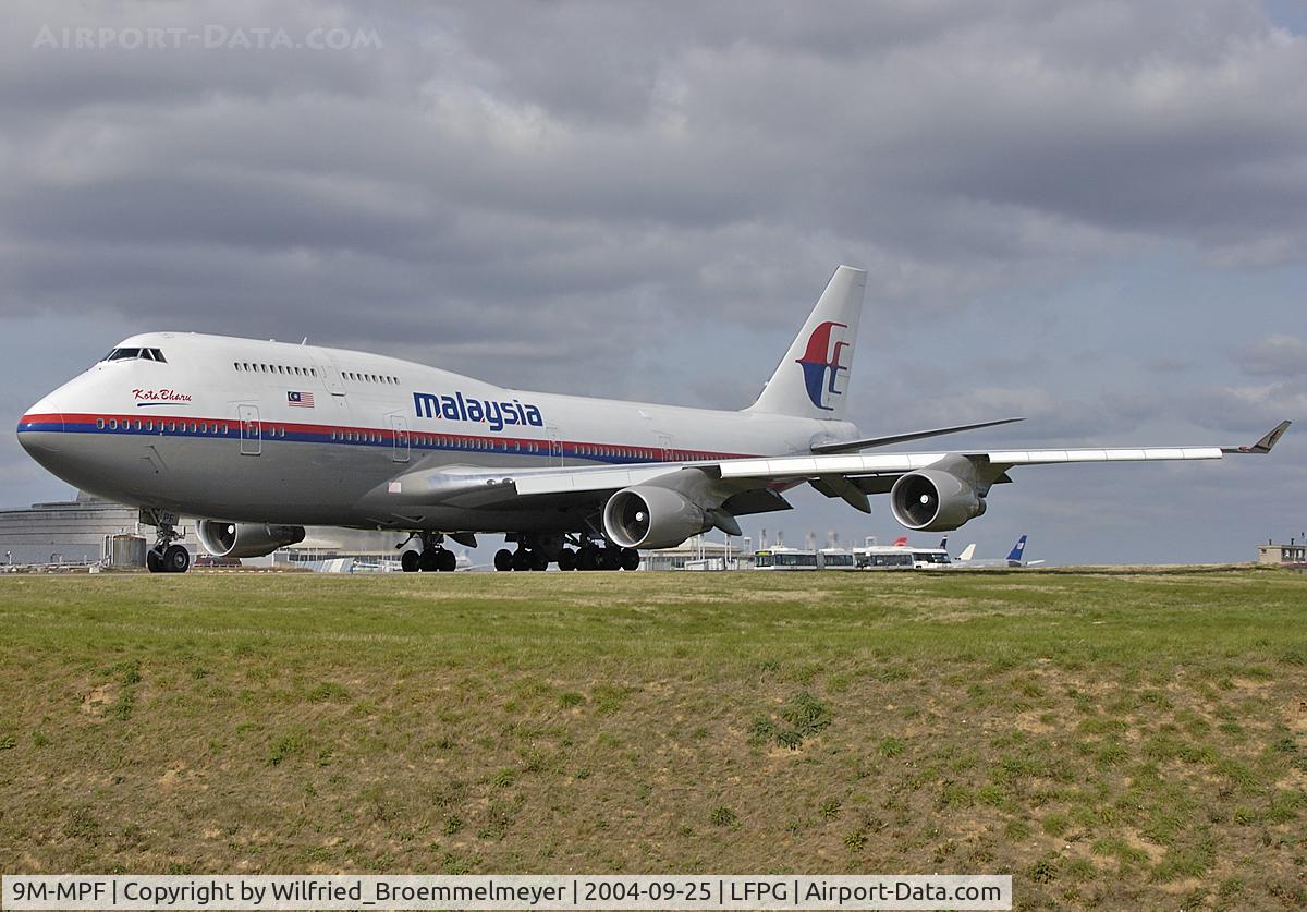 9M-MPF, 1994 Boeing 747-4H6 C/N 27043, Malaysia