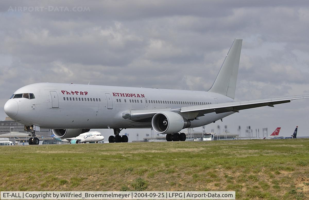 ET-ALL, 2000 Boeing 767-3BG/ER C/N 30564, Ethiopian Airlines