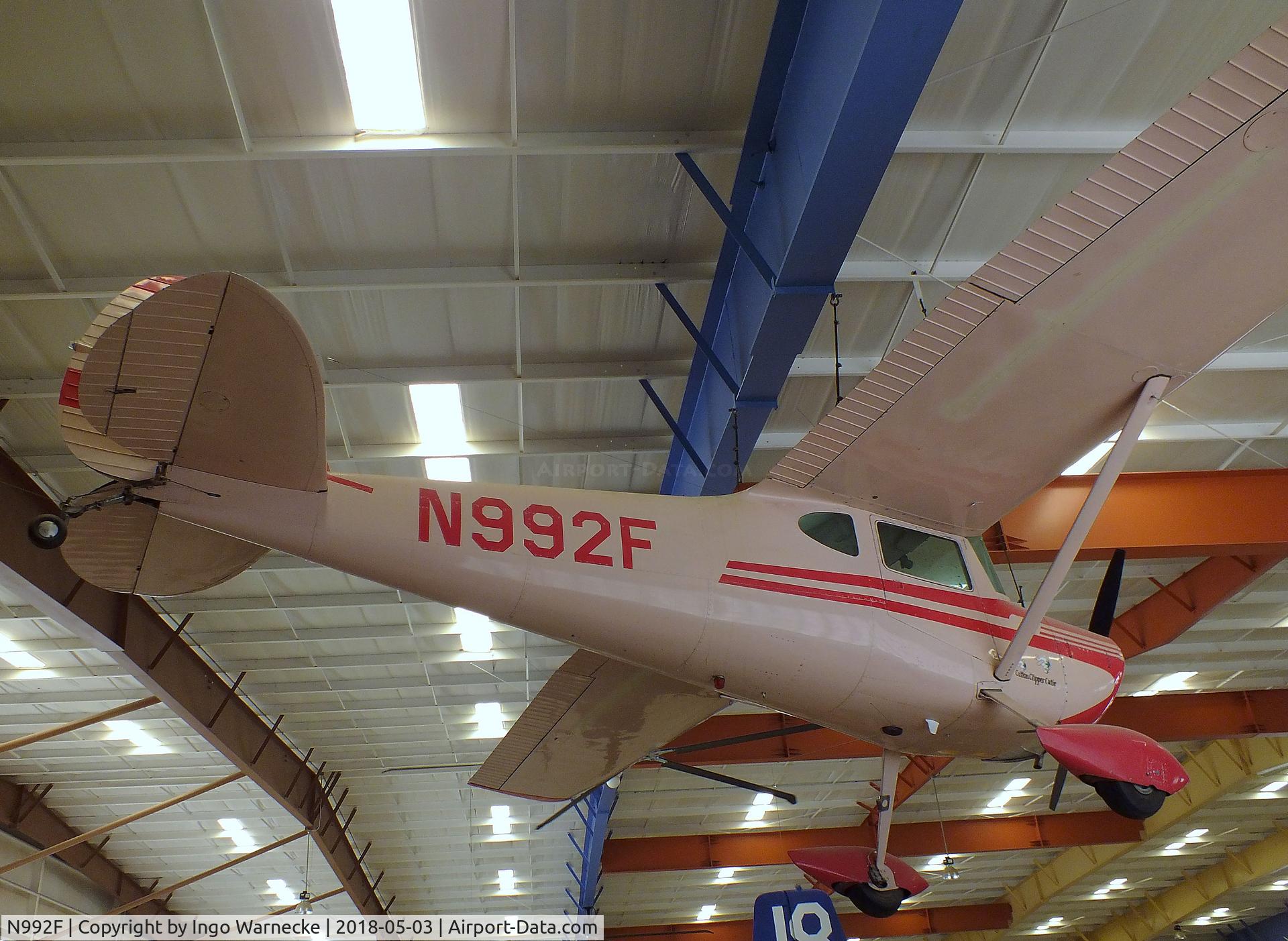 N992F, 1950 Cessna 140A C/N 15599, Cessna 140A, Ruth Deerman's 