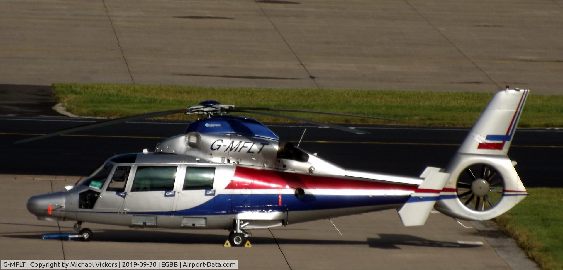 G-MFLT, 2008 Eurocopter AS-365N-2 Dauphin 2 C/N 6806, On on the XLR Apron