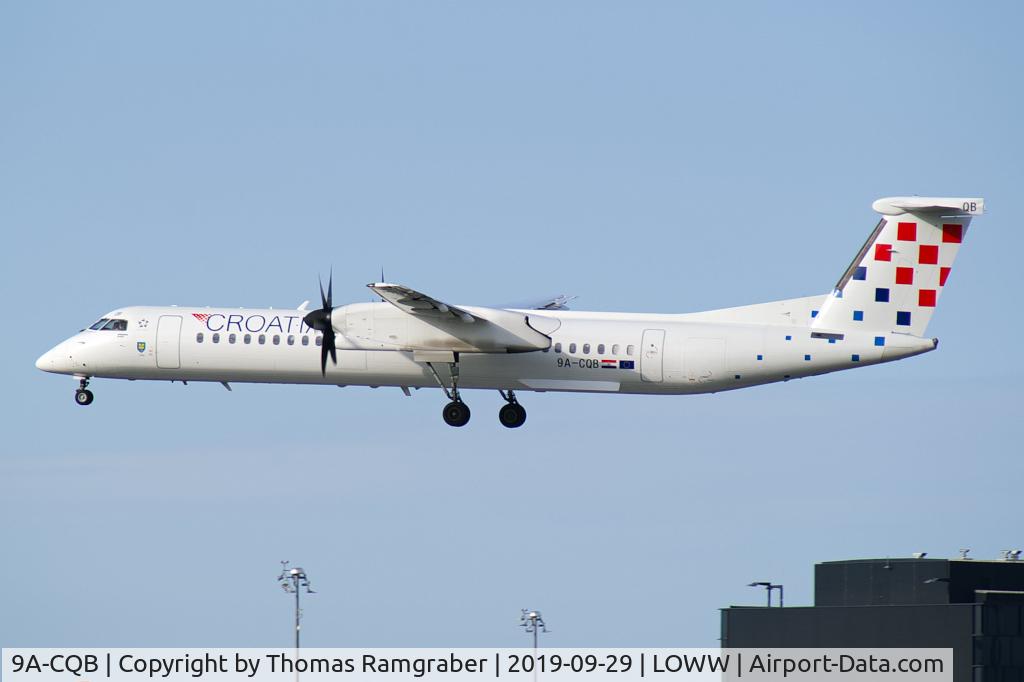 9A-CQB, 2008 De Havilland Canada DHC-8-402Q Dash 8 C/N 4211, Croatia Airlines Dash 8-400