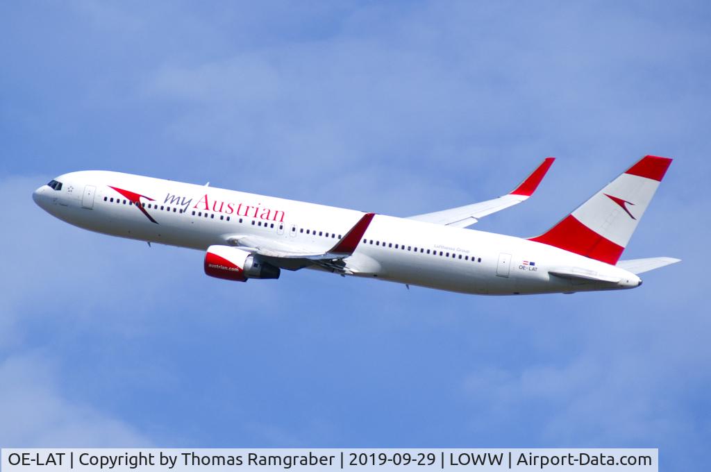 OE-LAT, 1991 Boeing 767-31A C/N 25273, Austrian Airlines Boeing 767-300