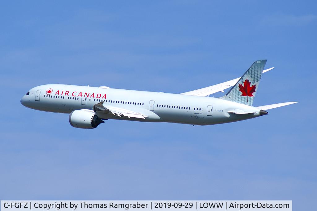 C-FGFZ, 2016 Boeing 787-9 Dreamliner C/N 37172, Air Canada Boeing 787-9 Dreamliner