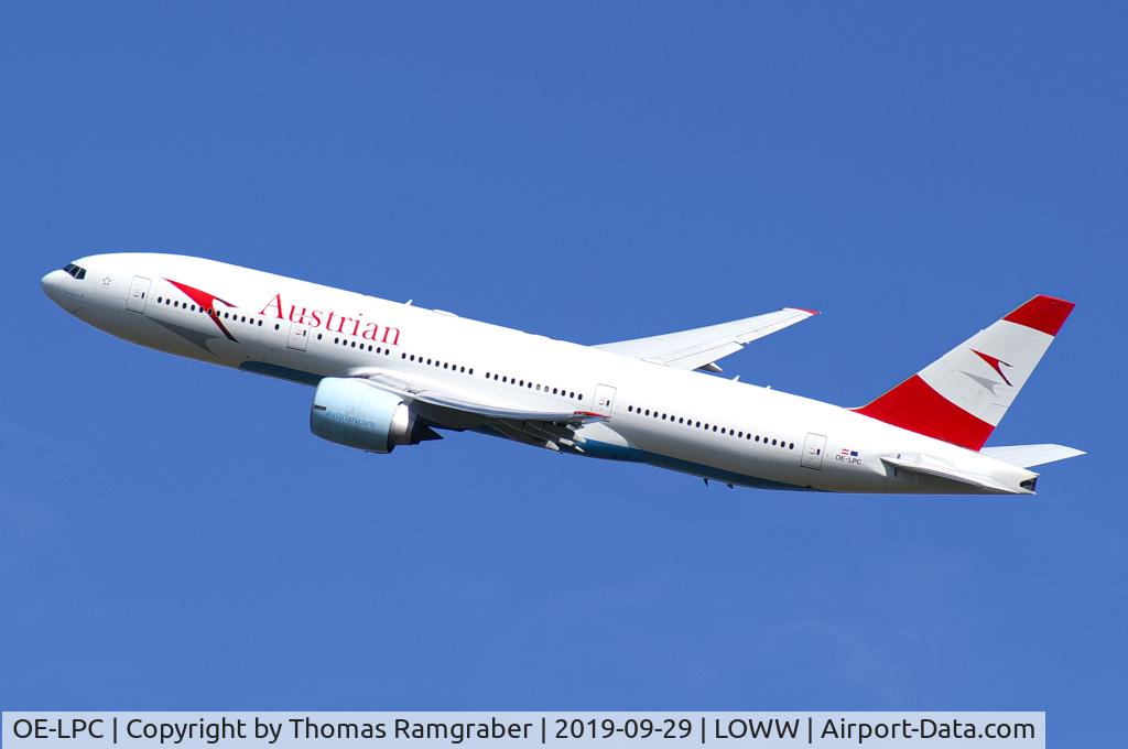 OE-LPC, 2002 Boeing 777-2Z9/ER C/N 29313, Austrian Airlines Boeing 777-200