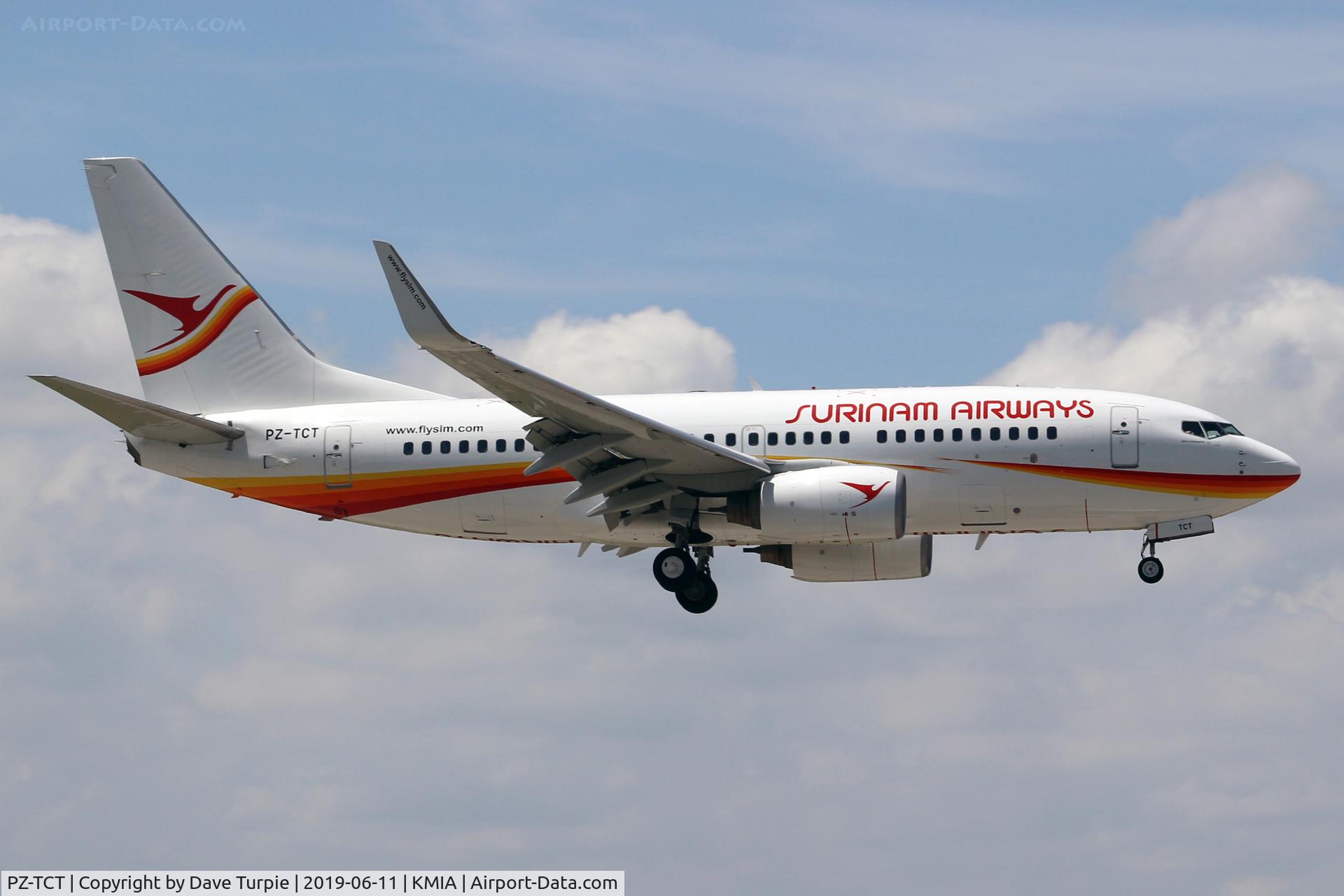 PZ-TCT, 2004 Boeing 737-752 C/N 29356, No comment.
