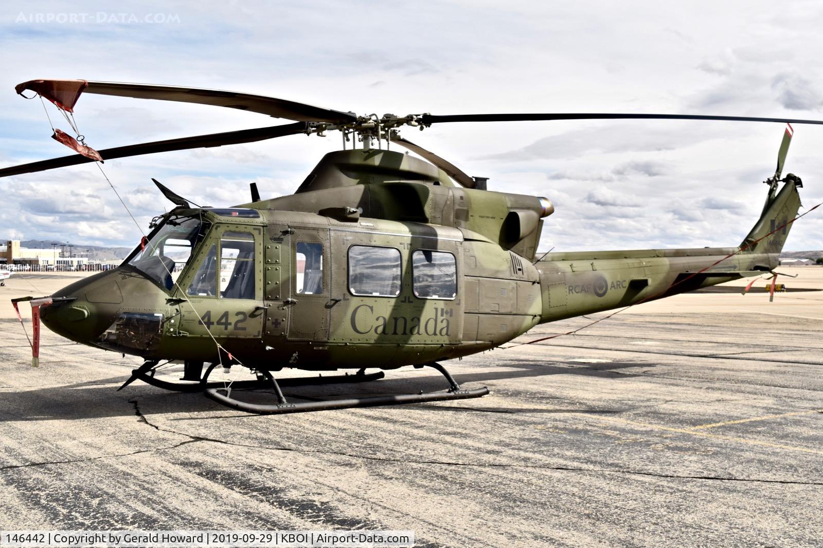 146442, Bell CH-146 Griffon C/N 46442, Parked on north GA ramp.