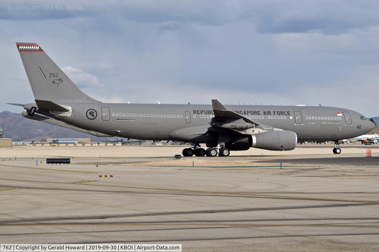 762, 2018 Airbus A330-243-MRTT C/N 1799, Taxiing to parking.