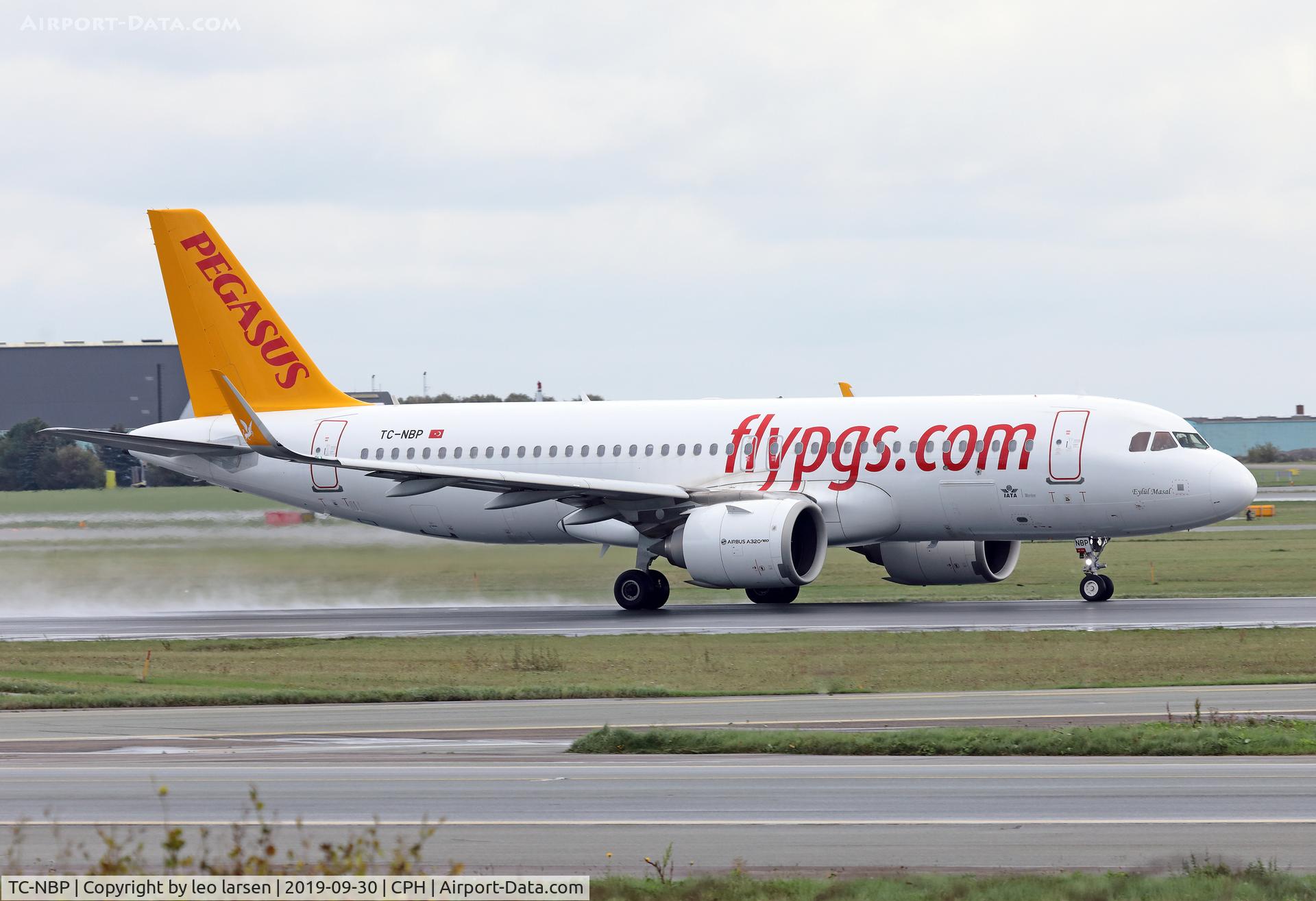 TC-NBP, 2018 Airbus A320-251NEO C/N 8113, Copenhagen 30.9.2019
