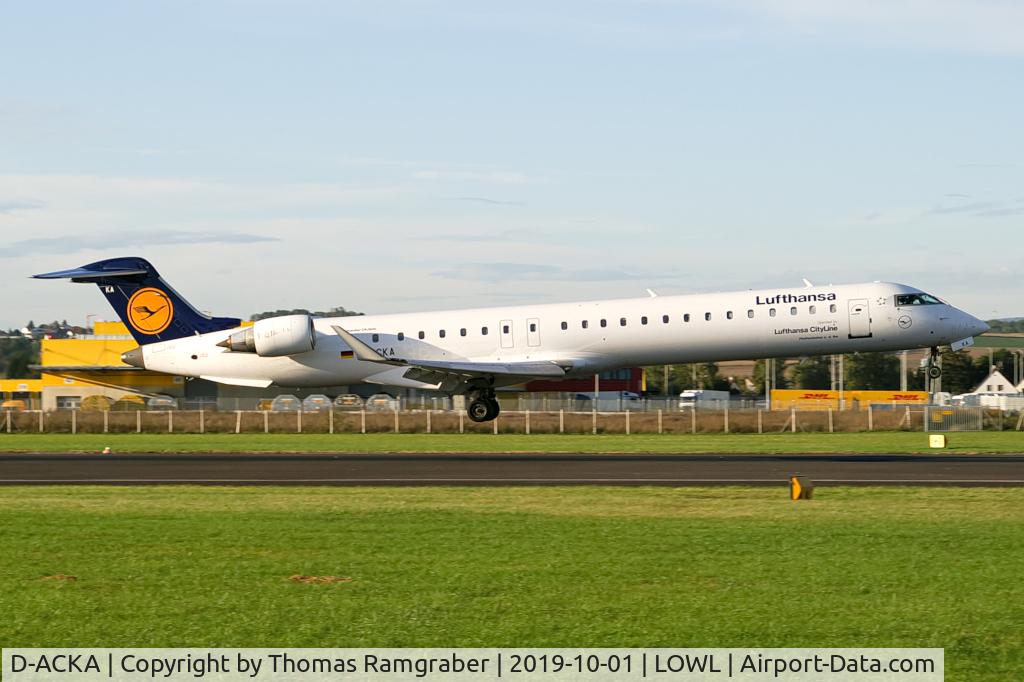 D-ACKA, 2006 Bombardier CRJ-900LR (CL-600-2D24) C/N 15072, Lufthansa Canadair Regionaljet 900